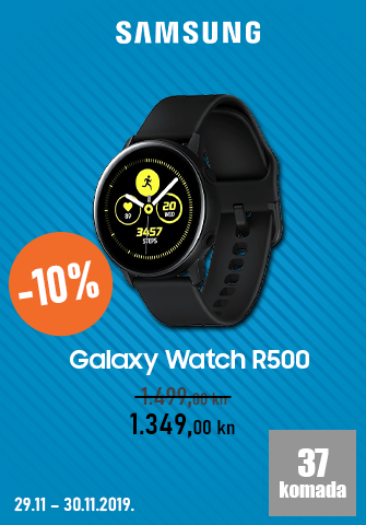 Black friday popust na smartwatch Samsung Galaxy Watch R500